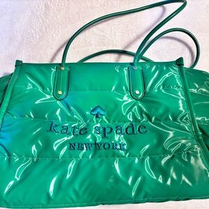 kate spade Shiny Emerald Tote Bag